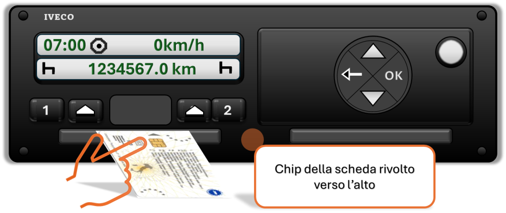 verso scheda conducente