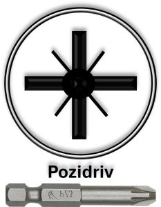 Forma pozdriv, cacciaviti