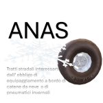 ANAS strade con obbligo di catene o pneumatici invernali